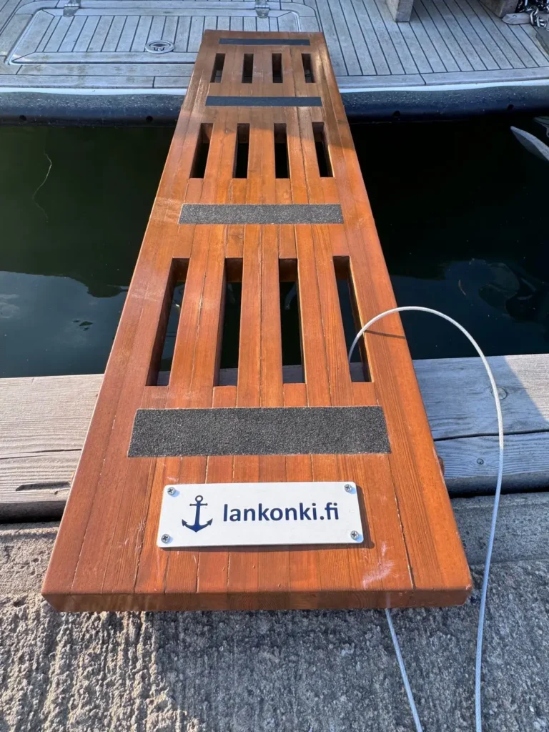 Mittatilauksena lankongit veneeseen